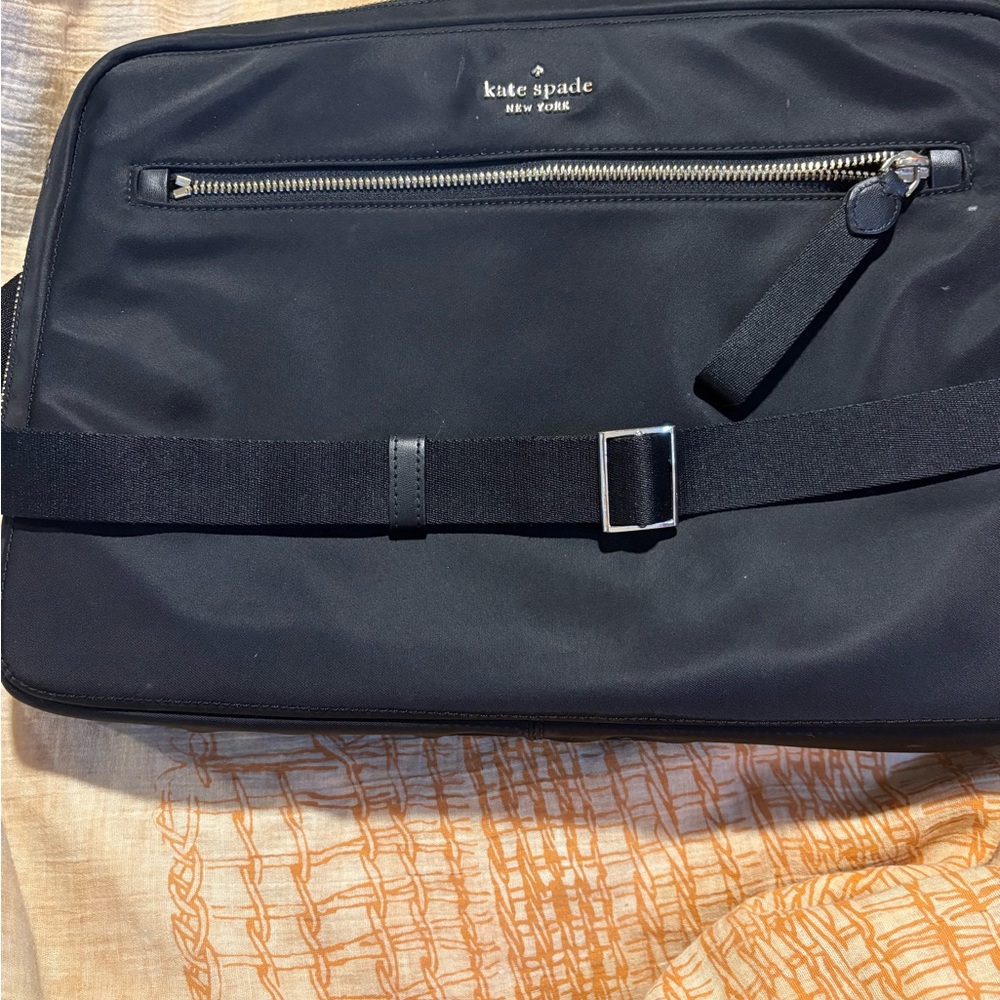 Kate Spade Black Laptop Bag with Adjustable Strap